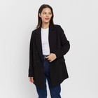 Пиджак женский MINAKU: Classic цвет черный, р-р 42-44 - фото 9811794