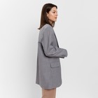 Пиджак женский MINAKU: Classic цвет серый, р-р 42-44 - Фото 3