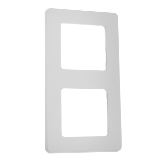 Рамка Legrand INSPIRIA, 2 пост, Белый - Фото 1