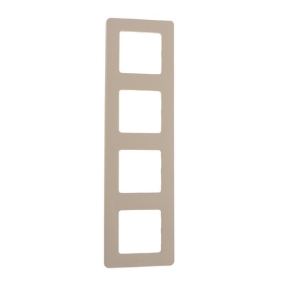 Рамка Legrand INSPIRIA, 4 пост, Слоновая кость