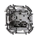 Выключатель двухклавишный Legrand INSPIRIA, 10 AX, 250 В, Антрацит 9487524 - фото 16376768