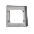 Рамка Legrand INSPIRIA, 1 пост, Алюминий - Фото 2