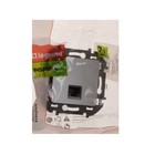 Информационная розетка Legrand INSPIRIA, RJ 45, категория 5e - UTP, Алюминий 9487560 - фото 16376773