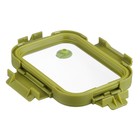 Контейнер для запекания, хранения и переноски продуктов в чехле Smart Solutions, цвет зелёный, 370 мл - Фото 12