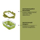 Контейнер для запекания, хранения и переноски продуктов в чехле Smart Solutions, цвет зелёный, 370 мл - Фото 8