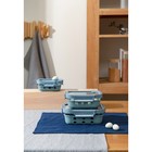 Контейнер для запекания, хранения и переноски продуктов в чехле Smart Solutions, цвет синий, 640 мл - Фото 22