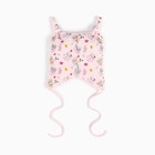 Шапочка для девочки, цвет розовый, размер 44-46 - фото 49431796