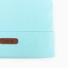 Шапка для девочки, цвет мятный, размер 52-54 - фото 46317403