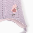Шапка для девочки, размер 40-42, светло-сиреневая - фото 37929686
