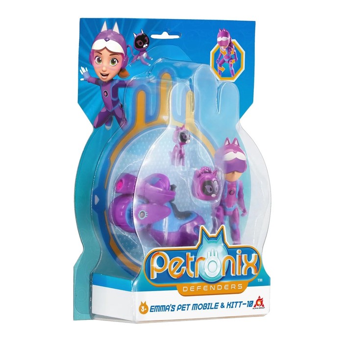Игровой набор "Пэтмобиль и фигурка героя Эммы" Петроникс 60475