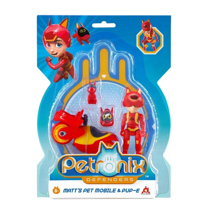 Игровой набор "Пэтмобиль и фигурка героя Мэтта" Петроникс 60476
