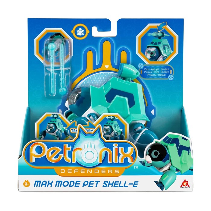 Питомец-трансформер 2 в 1 "Шэлли макс-мод", Петроникс 60481
