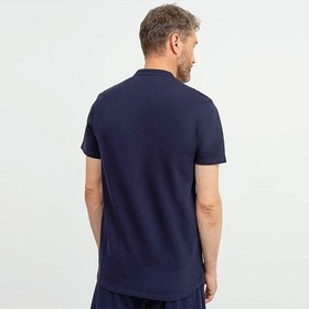 

Футболка поло мужская, цвет синий, размер 56