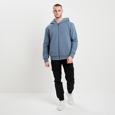 Толстовка мужская НАЧЁС, цвет турмалин, размер 52