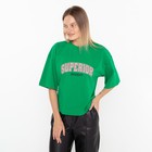 Футболка женская, цвет зелёный, размер 44 9496891