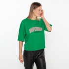 Футболка женская, цвет зелёный, размер 44 9496891