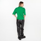 Футболка женская, цвет зелёный, размер 44 9496891