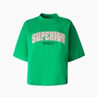 Футболка женская, цвет зелёный, размер 44 9496891