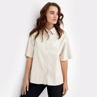 Рубашка женская, цвет молочный, размер 48 - фото 1863458