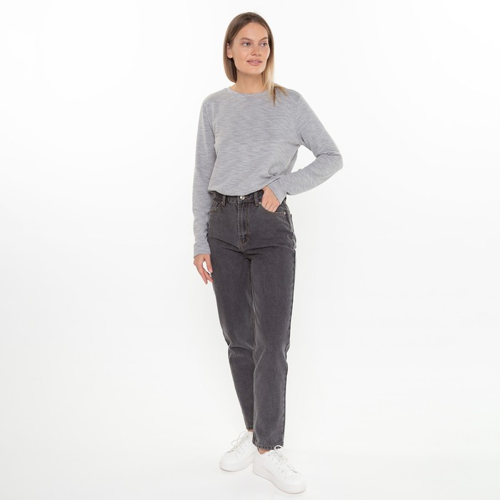 Джинсы женские, цвет серый, размер W29 L32 60496