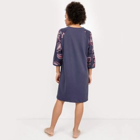 

Ночная сорочка женская, цвет тёмно-синий, размер 54