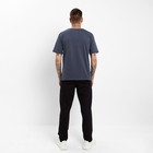 Футболка мужская, цвет тёмно-серый, размер 48 - фото 42009188