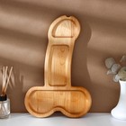 Блюдо для подачи Adelica (XXL), в подарочной коробке, дерево береза, 38×24.5×1.7 см - Фото 3