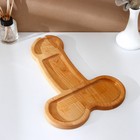 Блюдо для подачи Adelica (XXL), в подарочной коробке, дерево береза, 38×24.5×1.7 см - Фото 2