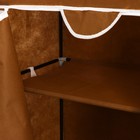 Шкаф для одежды, 68×43×148 см, цвет кофейный - Фото 15