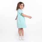 Платье для девочки, цвет ментоловый, рост 86-92 см - фото 42757910