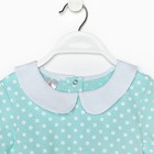 Платье для девочки, цвет ментоловый, рост 86-92 см - фото 42757912