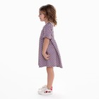 Платье для девочки, цвет коричневый, рост 80-86 см - фото 41582323