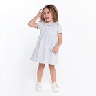 Платье для девочки, цвет серый, рост 86-92 см - фото 10268947