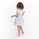 Платье для девочки Ivashka, рост 86-92 см, серое 9498256