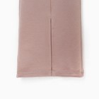 Костюм для девочки (джемпер, брюки), цвет бежевый, рост 128-134 см - фото 33488095