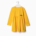 Платье для девочки, цвет манго, рост 86-92 см - фото 2835604