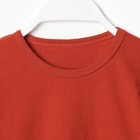 Платье для девочки, цвет терракотовый, рост 86-92 см 9502119