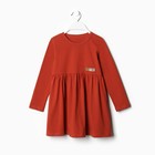 Платье для девочки, цвет терракотовый, рост 98-104 см - Фото 6
