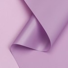 Пленка для цветов и букетов, матовая, сиреневая, 0.57×10 м - Фото 1