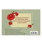 Аромасаше в почтовом конвертике "Желаю счастья", аромат ромашки - Фото 2