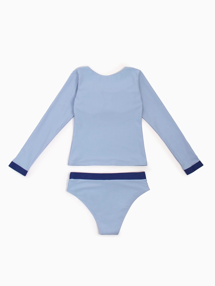 Купальник женский раздельный MINAKU цвет голубой, размер 48