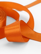 Лента атласная, 20 мм, 23±1 м, тёмно-оранжевая №161 - Фото 4