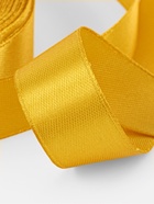 Лента атласная, 20 мм, 23±1 м, горчичная №М209 - Фото 4