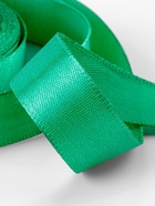 Лента атласная, 20 мм, 23±1 м, насыщенно-зелёная - Фото 4