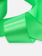 Лента атласная, 25 мм, 23±1 м, салатовый №230 - Фото 3