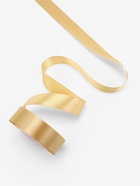 Лента атласная, 25 мм, 23±1 м, мягкий жёлтый №101 - Фото 2