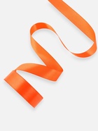 Лента атласная, 25 мм, 23±1 м, насыщенно-оранжевая №144 - Фото 3