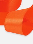 Лента атласная, 25 мм, 23±1 м, насыщенно-оранжевая №144 - Фото 6