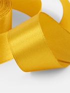 Лента атласная, 25 мм, 23±1 м, горчичная №М209 - Фото 3