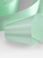 Лента атласная, 40 мм, 23±1 м, нежно-зелёная №50 - Фото 4